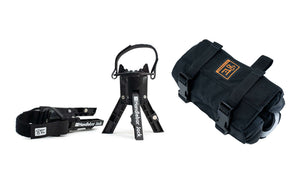 Handlebar Jack Basic Bundle|The Basic Bundle has just what you need! This new bundle includes our wildly popular The Original Handlebar Jack® v3 and The Tool Pack. The Original Handlebar Jack Bicycle Repair Stand along with The Saddle Jack, which protects