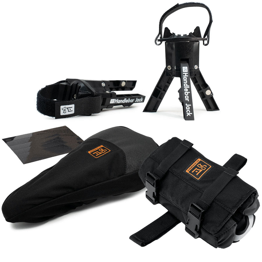 The Original Handlebar Jack V3 Mega Bundle with Saddle Jack, Tool Pack ...
