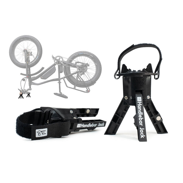The Original Handlebar Jack V3 Bundle with Tool Pack and Reflective Safety Stickers