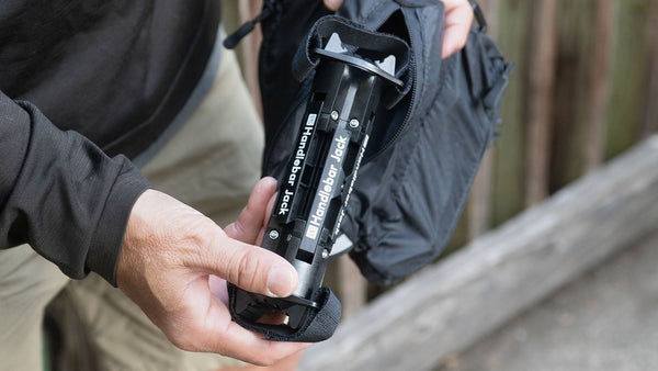 The Original Handlebar Jack V3 and Reflective Safety Sticker Bundle