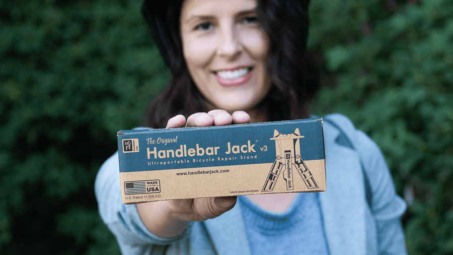 The Original Handlebar Jack Ultra Portable Bicycle Repair Stand