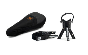 Jack's Bundle|This bundle includes our wildly popular The Original Handlebar Jack® and The Saddle Jack and The Original Handlebar Jack Bicycle Repair Stand along with The Saddle Jack, which protects your handlebars and critical handlebar mounted accessori